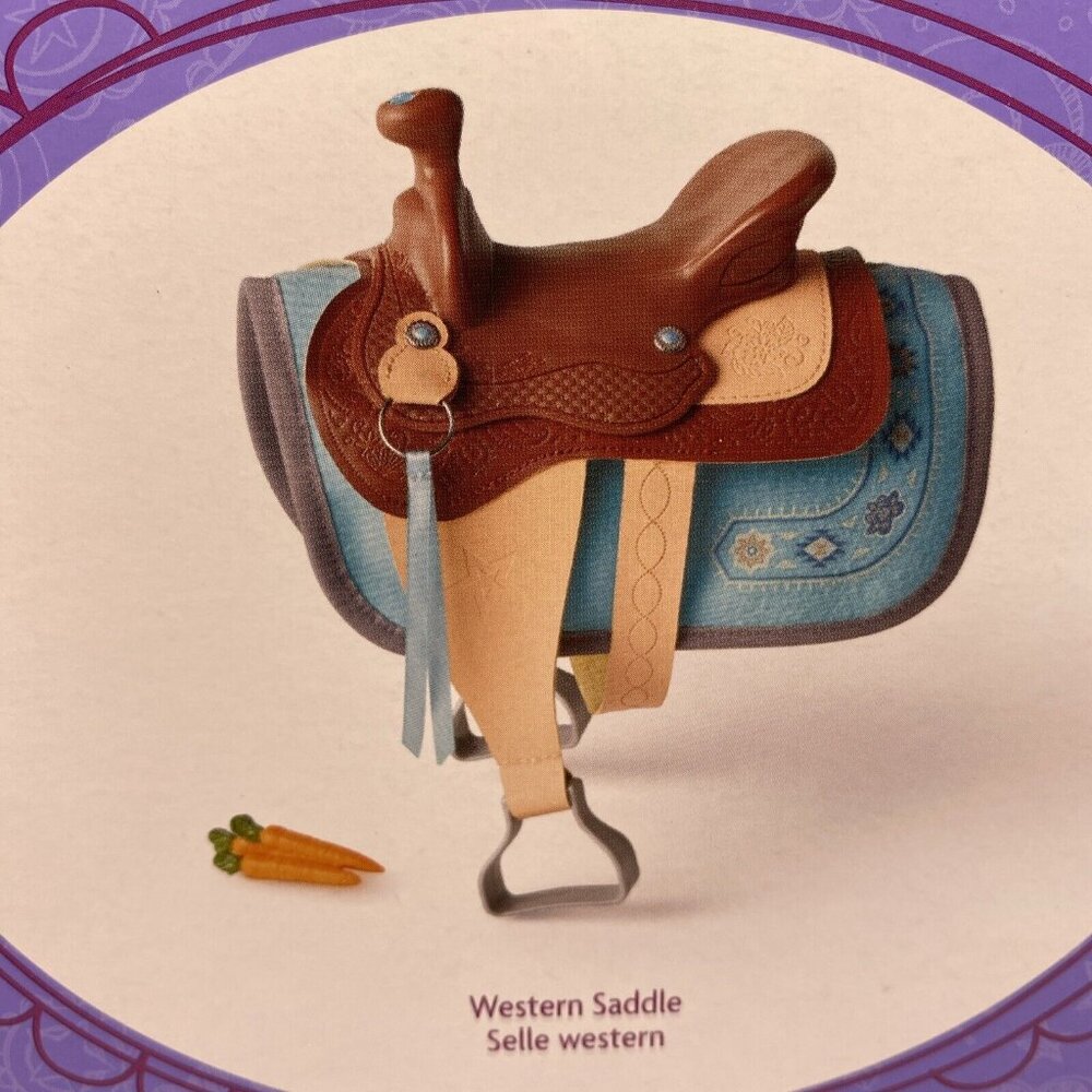 American Girl Western Saddle Doll Accessory Truly Me Horse Equestrian Pony Set - Picture 11 of 14